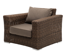 Кресло плетеное для уличных кафе и ресторанов